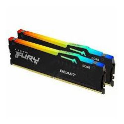 MEM DDR5 16GB(2x8) 6000MHz KIN FURY Beast RGB XMP KF560C40BBAK2-16 KF560C40BBAK2-16
