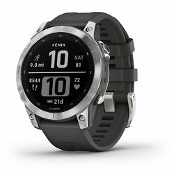 Garmin fenix 7 Silver Graphite remen 010-02540-01