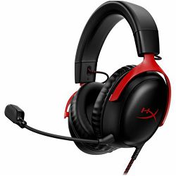 HP žičane slušalice HyperX Cloud III Black/Red Gaming, 727A9AA 727A9AA