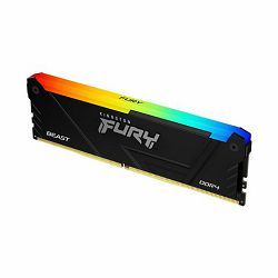 MEM DDR4 8GB 3200MHz Fury Beast RGB KF432C16BB2A/8