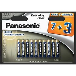 PANASONIC baterije LR03EPS/10BW 7+3F Alkal. Everyday Power LR03EPS/10BW 7+3F