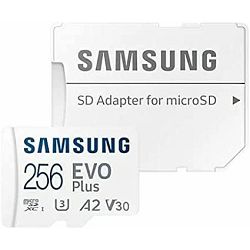 Memorijska kartica SD micro SAM EVO Plus 256GB + Adapter MB-MC256SA/EU MB-MC256SA/EU