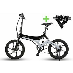 MS ENERGY eBike i20 Black Grey + SL-10