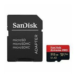 Memorijska kartica SanDisk Extreme Pro microSDXC, A1, V30, U3 512GB SDSQXCD-512G-GN6MA