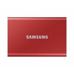 SSD Eksterni 1TB Samsung Portable T7 Metallic Red USB 3.2 MU-PC1T0R/WW MU-PC1T0R/WW