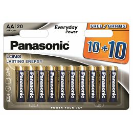 PANASONIC baterije LR6EPS/20BW 10+10F LR6EPS/20BW 10+10F