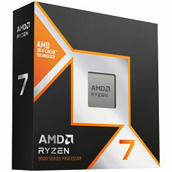 AMD CPU Desktop Ryzen 7 8/16T 9800X3D (5.2GHz,104MB,120W,AM5) box, with Radeon Graphics