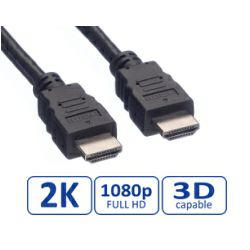 Roline VALUE HDMI kabel, HDMI M - HDMI M, 15m