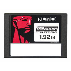 KINGSTON 1.92TB DC600M 2.5inch SATA3 SSD SEDC600M/1920G