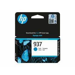 HP 937 Cyan Original Ink Cartridge 4S6W2NE#CE1