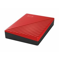 WD My Passport 6TB portable HDD Red WDBR9S0060BRD-WESN