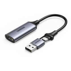 UGREEN adapter USB-C/A na HDMI Video capture card