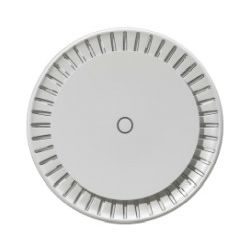 Mikrotik cAP ax (cAPGi-5HaxD2HaxD) Quad core 1.8 GHz CPU, 1GB RAM, 2×G-LAN (1×PoE-out) 2.4GHz 802.11b/g/n/ax, 5GHz 802.11a/n/ac/ax, dual-chain, RouterOS L4, stropni, PSU, PoE injector