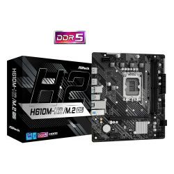 ASRock MB H610M-H2/M.2 D5 S.1700,2× DDR5/5600MHz, PCIe 4.0, G-LAN, 2×HDMI, mATX