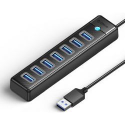 Orico 7-portni USB3.0 Hub, USB-C , crni (ORICO-PW7U-C3-05-BK-EP)