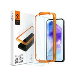 Spigen Glass tR AlignMaster 2 Pack - Samsung Galaxy A55