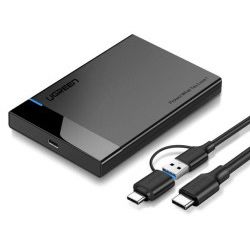 UGREEN vanjsko kučište, 2.5", HDD, SATA, USB 3.0 + USB-C na USB-C 3.1