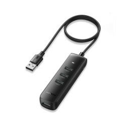 UGREEN 4-portni USB-A HUB 4xUSB-A 3.0, 1m, crni