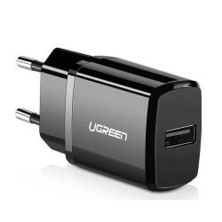 UGREEN 10.5W zidni punjač, 5V/2.1A, USB-A, crni