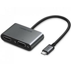 UGREEN, USB-C na HDMI, VGA sa PD, sivi