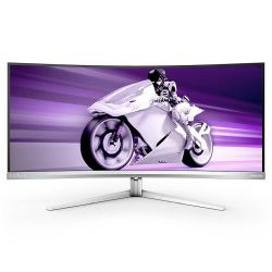 Philips 34" (86.36 cm) Evnia 34M2C8600/00, 3440x1440 WQHD, QD OLED, 175 Hz,  0,03 ms, sRGB, DisplayHDR, Mega Infinity DCR, HDMI/DP/USB-C/AUDIO, zakrivljeni, sivi  