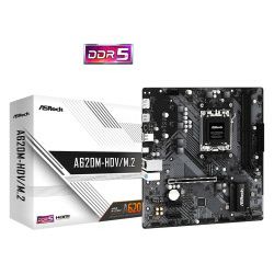 ASRock A620M-HDV/M.2, S.AM5 2x DDR5/6400(OC), PCIe 4.0, HDMI/DP, USB-C, mATX