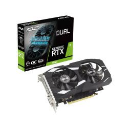 Asus Dual GeForce RTX 3050 OC Edition 6GB GDDR6/96-bit, PCIe 4.0, DVI-D/HDMI/DP