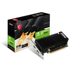 MSI GeForce GT 1030 4GHD4 LP OC, 4GB GDDR4/64-bit,  PCIe 3.0, HDMI/DP, Low Profile