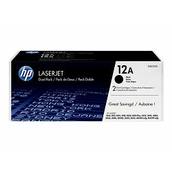 HP Toner 12A black 2-pack HV Q2612AD