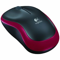 LOGITECH M185 Wireless Mouse - RED - EWR2