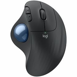 LOGITECH ERGO M575S Wireless Trackball  - GRAPHITE+BLUE BALL - BT - EMEA28-935