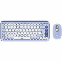 LOGITECH POP ICON COMBO - LILAC - US INTL - BT  - INTNL-973