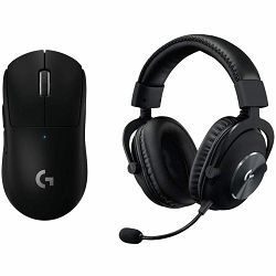 LOGITECH G PRO X Wireless LIGHTSPEED Gaming Mouse and headset - BLACK - 2.4GHZ/BT - EMEA29-953