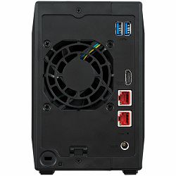 ASUSTOR NAS AS5402T  2x 3.5" 2x M.2 cache 2x 2.5Gbe Celeron QuadCore N5105 2.9GHz 4GB single PSU desktop