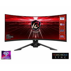 ASRock Gaming Monitor PG34WQ15R3A, 34", UWQHD, VA, 165Hz, 1ms, curved, WiFi Antenna