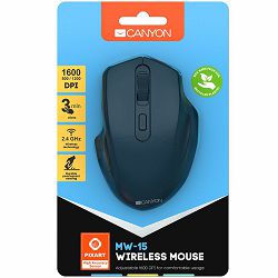 CANYON mouse MW-15 Wireless Dark Blue