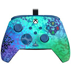 PDP XBOX WIRED CONTROLLER REMATCH - GLITCH GREEN - 708056069155