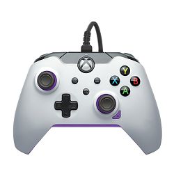 PDP XBOX WIRED CONTROLLER WHITE - KINETIC (PURPLE) - 708056068905