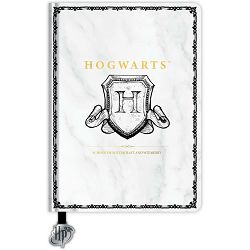 BLUE SKY HARRY POTTER A5 CHUNKY NOTEBOOK HOGWARTS SHIELD (FSC) - 5056563711551