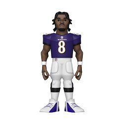 FUNKO GOLD 5" NFL: RAVENS - LAMAR JACKSON - 889698572835