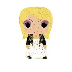 FUNKO POP PIN: HORROR - CHUCKY - TIFFANY - 671803425026