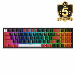 KEYBOARD - REDRAGON POLLUX K628RGB PRO WIRED/WIRELESS/BT MECHANICAL RED SWITCH - 6950376710819