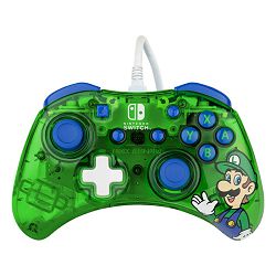 PDP NINTENDO SWITCH WIRED CONTROLLER ROCK CANDY MINI - LUIGI - 708056068486