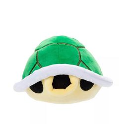 NINTENDO SUPER MARIO PLUSH GREEN SHELL WITH SOUND EFFECT 15 CM - 039897686653