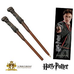 NOBLE COLLECTION - HARRY POTTER - WANDS - HARRY POTTER WAND PEN AND BOOKMARK - 812370014002