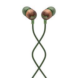 HOUSE OF MARLEY SMILE JAMAICA GREEN IN-EAR HEADPHONES - 846885010327