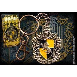 NOBLE COLLECTION Harry Potter Hufflepuff crest keychain - 849421002497