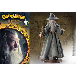 NOBLE COLLECTION - LORD OF THE RINGS - BENDYFIGS - GANDALF - 849421006839