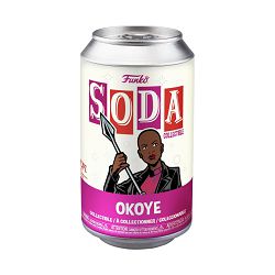 FUNKO SODA: BLACK PANTER - OKOYE W/CH(M) - 889698688048