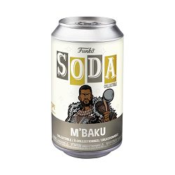 FUNKO SODA: BLACK PANTER - M'BAKU W/CH(M) - 889698688062